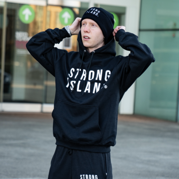 The Classic Hoodie in Black - Image 2